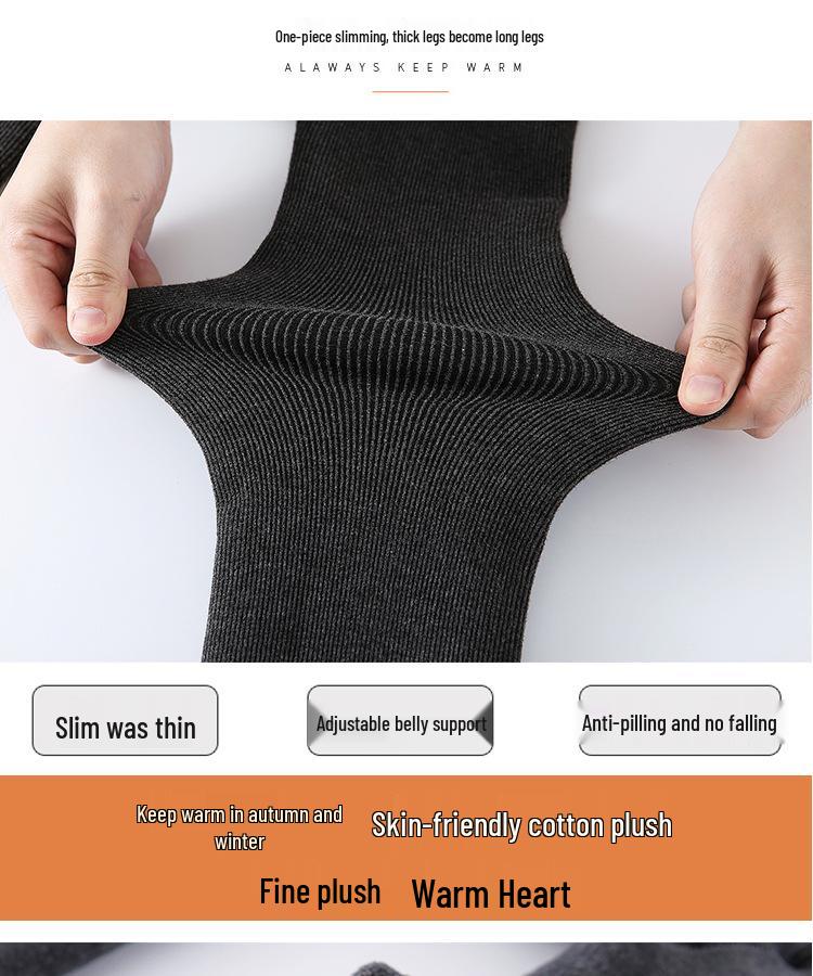 Флисовые леггинсы для беременных: Хлопковая полоска, поддерживающие колготки для весны/осени