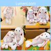Skirt Cute Floral Rabbit Plush Toy Birthday Gift Children Bed Doll Sleeping