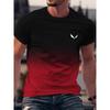 Playeras para hombres Bird Print Slim Fit Casual Round Neck Short Sleeve T Shirt Top Short Sleeve Tee Tops Leisure black pink