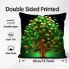 St. Patrick's Day, Ireland Cushion Cover Pattern Printed Pillowcase for Living Room Sofa Cushion Cover & Bedroom Decor