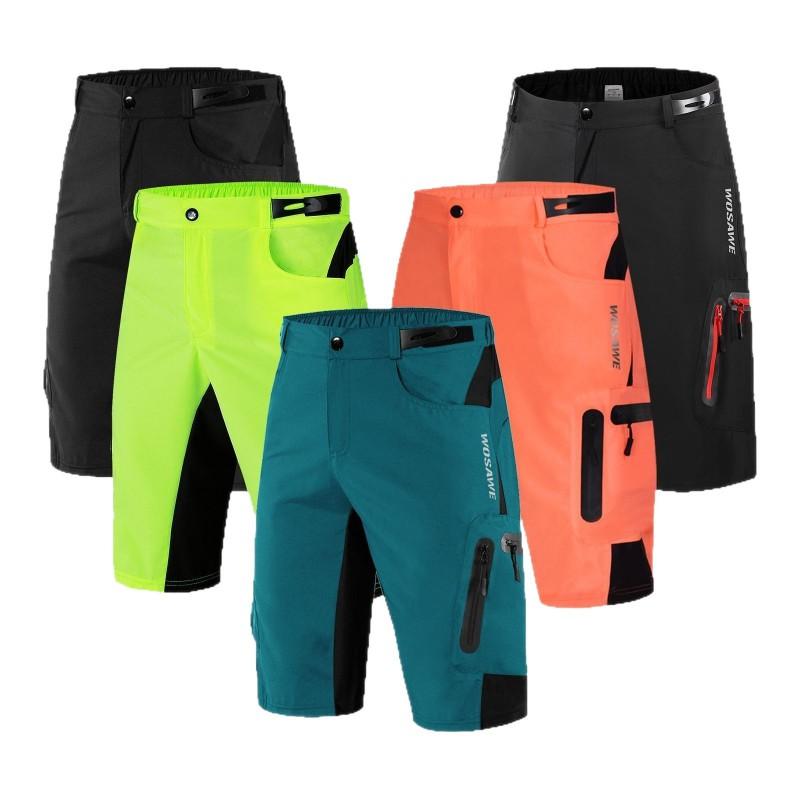 WOSAWE Quick-Dry Cycling Shorts Mountain Biking Trail Riding Hiking Outdoor Sports Breathable 5-Shorts