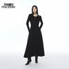 PEACEBIRD Women's Long Sleeve Knit Dress