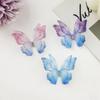 50 шт. Аппликации-бабочки из органзы градиентного цвета, Материалы для дизайна одежды