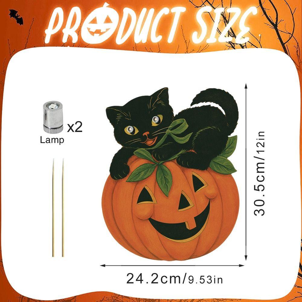 with Light Halloween Light Yard Stake Multicolor Halloween Yard Stake  Home Decoration