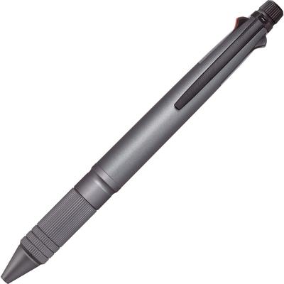 Многофункциональная ручка Mitsubishi Pencil Jetstream 4&1 Metal Edition 0,5 мм, цвет «оружейный металлик», легкое письмо MSXE5200A5.43