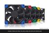 Noctua NF-A8 PWM chromax.black.swap, Премиальный тихий вентилятор, 4-контактное подключение (80 мм, Черный)