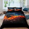 Guitar Duvet Cover Set Music Theme Bedding For Teens Microfiber Vintage Grey Guitar On Wooden Floor Quilt Cover Queen King Size