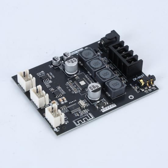 Плата аудиоусилителя Модуль низких и высоких частот с регулировкой ZK-502T Плата предусилителя