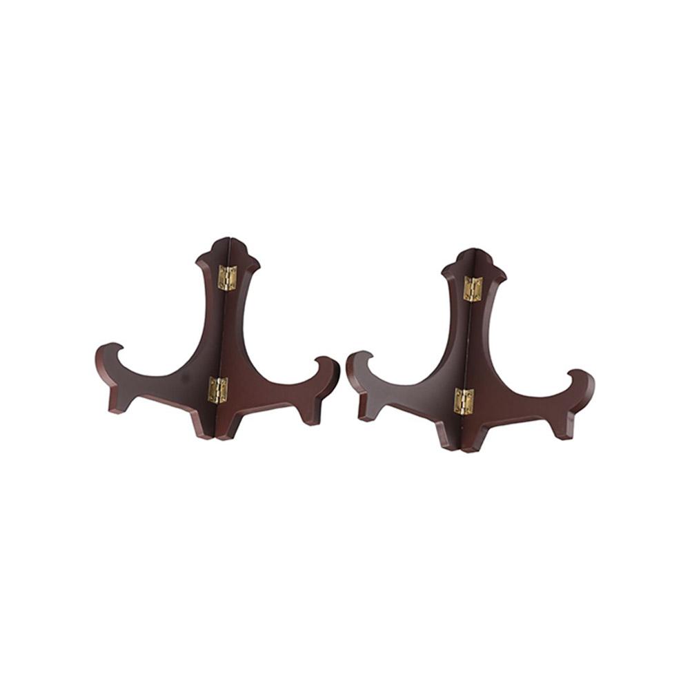 Quality Adjustable Foldable Tea Cake Dish Home Decor Display Stand Plate Rack Easel Storage Rack