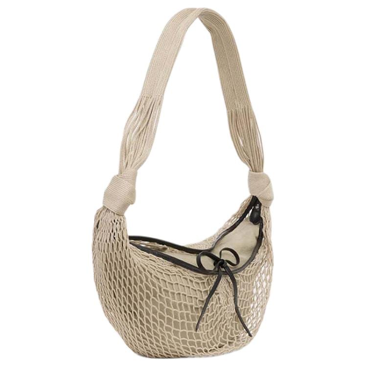 Lemaire Nylon Crossbody Bag, Shoulder Bag Large Women's Light Beige BG0128-TP0006-204