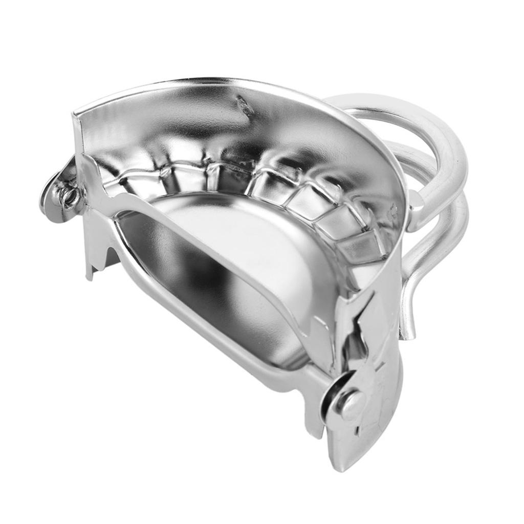 Kitchen Stainless Steel Dumpling Dough Mould Make Fruit Pie Press Pastry Tools(Large Size)