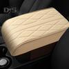 Car Armrest Box Pad Wear Resistant Scratch Proof Universal Soft Fabric Central Control Armrest Box Cover Car Accessories