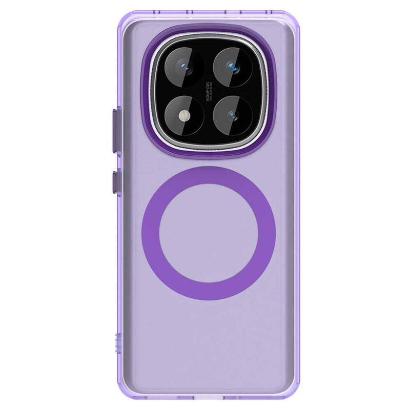 Для Poco X7 Чехол Чехол Xiaomi Poco X7 PocoX7 Capas Ударопрочный бампер Задняя Цветная Беспроводная зарядка Магнитный Матовый Fundas Poco X7