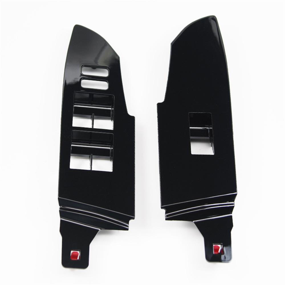 4 шт./компл. Накладка на панель переключателя стеклоподъемника автомобиля, отделка, LHD, подходит для Toyota Corolla 2014 -2018