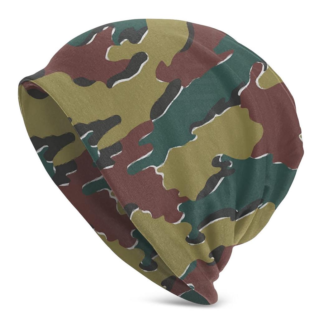 Atacs Fg Camo Камуфляж Армейская Осенняя женская теплая шапочка Двойное использование Повседневная шапка с капюшоном