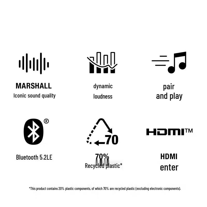 Marshall Woburn III Wireless Bluetooth Speaker