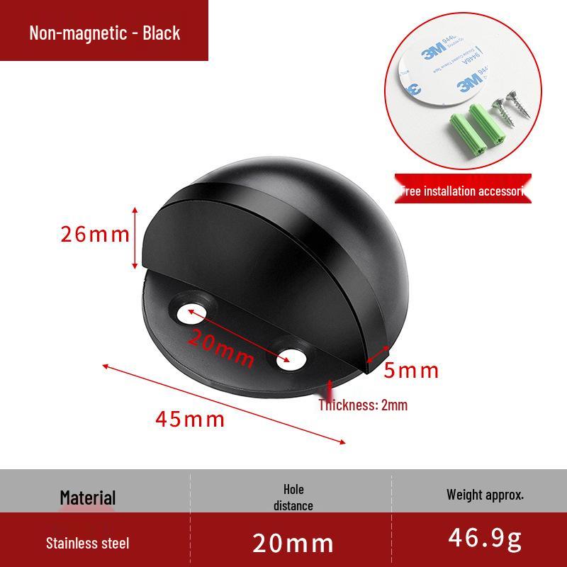 Резиновый дверной стопор без сверления, противоударный, для стеклянных дверей - Без отверстий, противовзломный, дизайн в виде черепахи