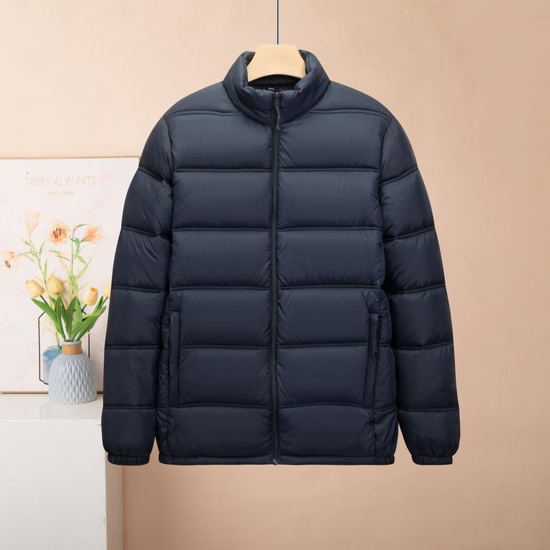 Мужское хлопковое пальто, хлопковая куртка со стойкой, толстое хлопковое пальто, новый стиль 2025, зимняя одежда, верхняя одежда, теплое, простой дизайн