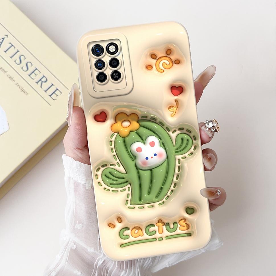 Чехол Для Infinix Note 10 Pro Чехол Узор Животное Мультфильм Силикон Для Infinix Note 10 Note10 Pro X695 X695D Чехлы Для Телефона Корпус