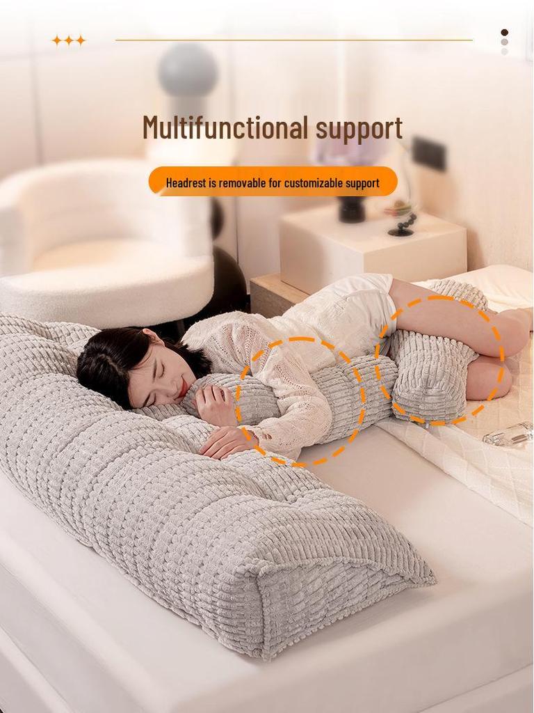 Уютная подушка для изголовья кровати и подушка-подголовник на татами для спальни и гостиной