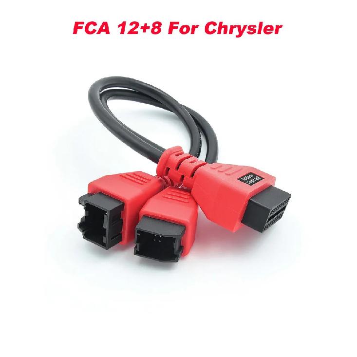 Кабель программирования FCA 12+8 для модуля шлюза безопасности Chrysler Сканер OBD2 Универсальный адаптер Кабель Используется с Autel Launch