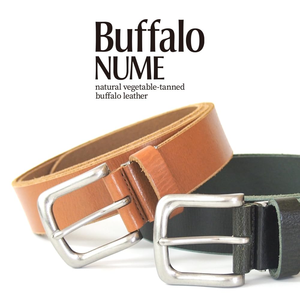 [KOGUMA BELT] Ремень, Сделано в Японии, Насладитесь ощущением кожи, Базовый, Коровья кожа, Ручная работа, Кожа растительного дубления, Ремень из натуральной кожи, Мужской и