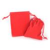 10Pcs/Lot Portable Jewelry Packing Wedding Gift Bags Universal 7*9Cm Velvet Bag Drawstring Pouch