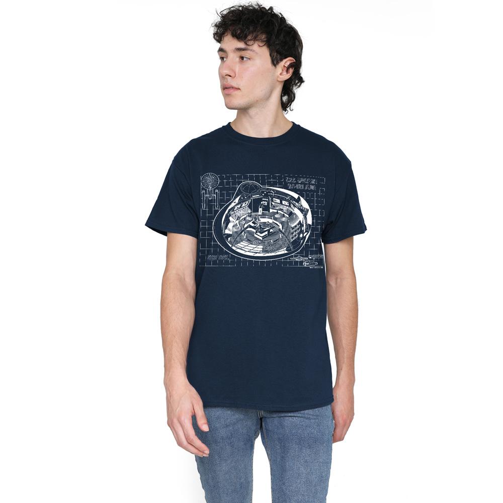 Star Trek Mens Bridge Print T-Shirt