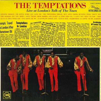 Виниловая пластинка TEMPTATIONS Live At Londons Talk Of The Town SJET8284 TAMLA MOTOWN Япония SoulFunk Б/у