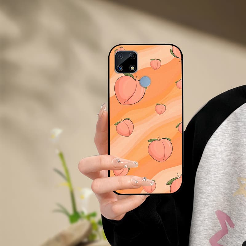 Silicone Phone Case For Realme C25s C25 Cover Painted Soft For Realme C25 C25S C21 C21Y C25Y Phone Case RealmeC25s C 25 s Funda