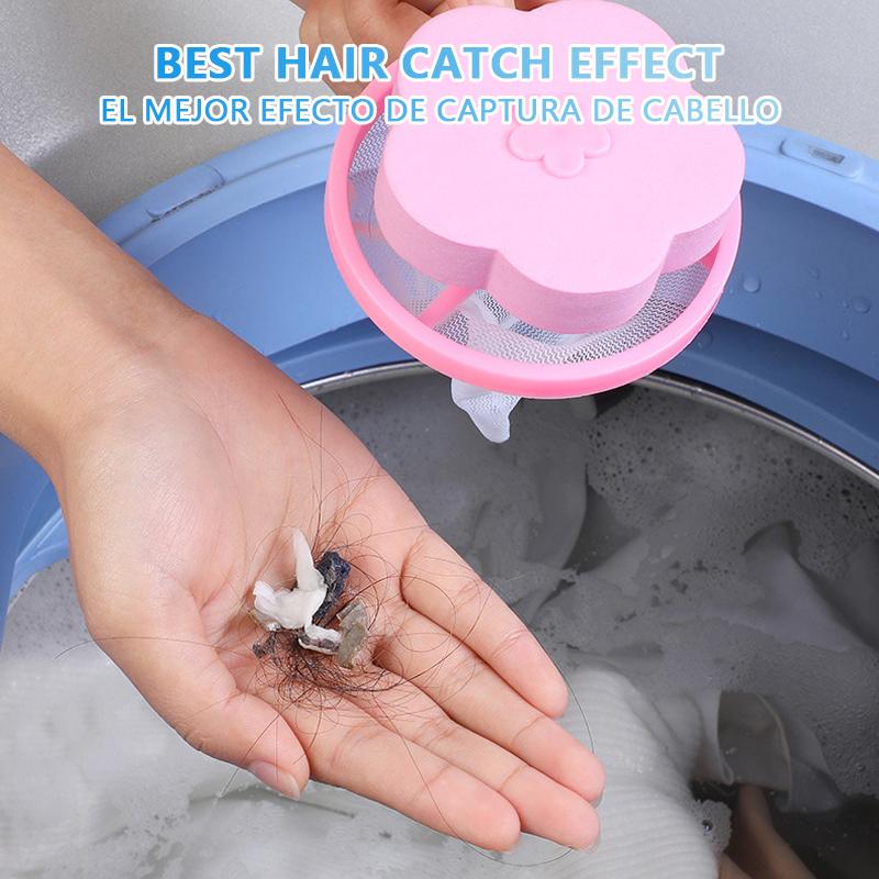 Pet Hair Remover Washing Machine Floating Lint Filter Bag Recyclable Laundry Ball Clothes Hair Cleaning Tools Cat Hair Catcher
