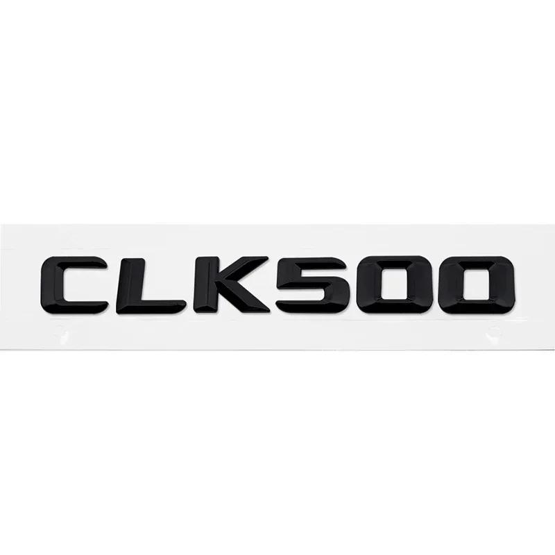 Car Tail Trunk Emblem Sticker Auto Old Style Letter Badge Decoration for Mercedes Benz CLK Class CLK350 CLK430 CLK500 CLK550 AF1