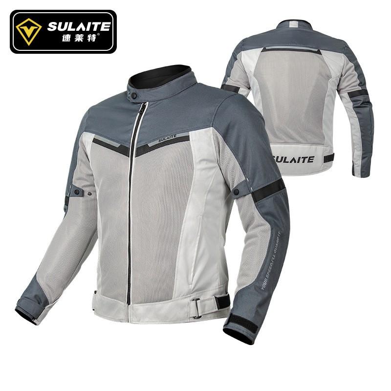 Men Women Motorcycle Riding Jacket Breathable Mesh Touring Gear Street Bike Off-Road Cycling