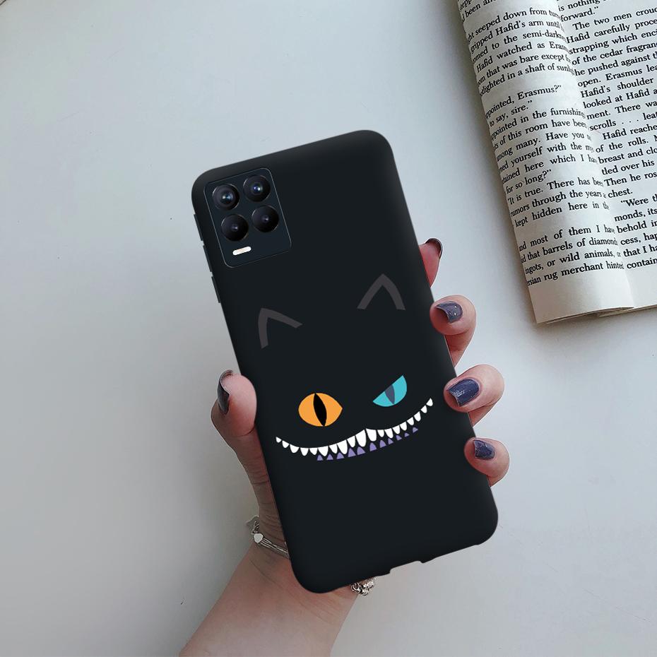 Чехол для Oppo Realme 8 Pro Милый Расписной ТПУ Силикон Ударопрочный Мягкий Задняя Крышка Телефона для Realme 8 Pro Глобальная Версия 6.4" Чехол