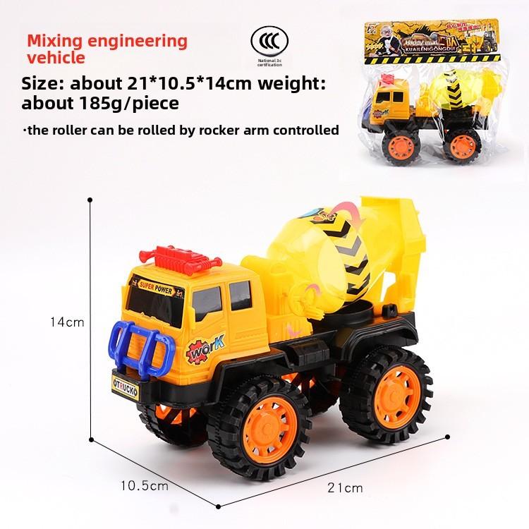 Childrens Construction Vehicle Toy With Sliding Function For Boys And Gift Use