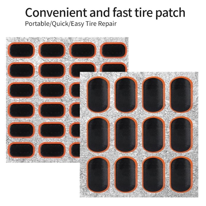 Аварийные заплатки для ремонта при езде на велосипеде на открытом воздухе, заплатки для ремонта проколов шоссейного велосипеда для велосипедов, мотоциклов, утечек камер