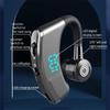 Wireless Bluetooth 5.2 Earphone Ear Hook Headset LED Display Business Headphones HiFi Stereo Waterproof Earbuds