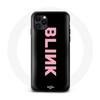 Case for Iphone 12 Mini Blink Fandom Blackpink Logo Pink Black Background