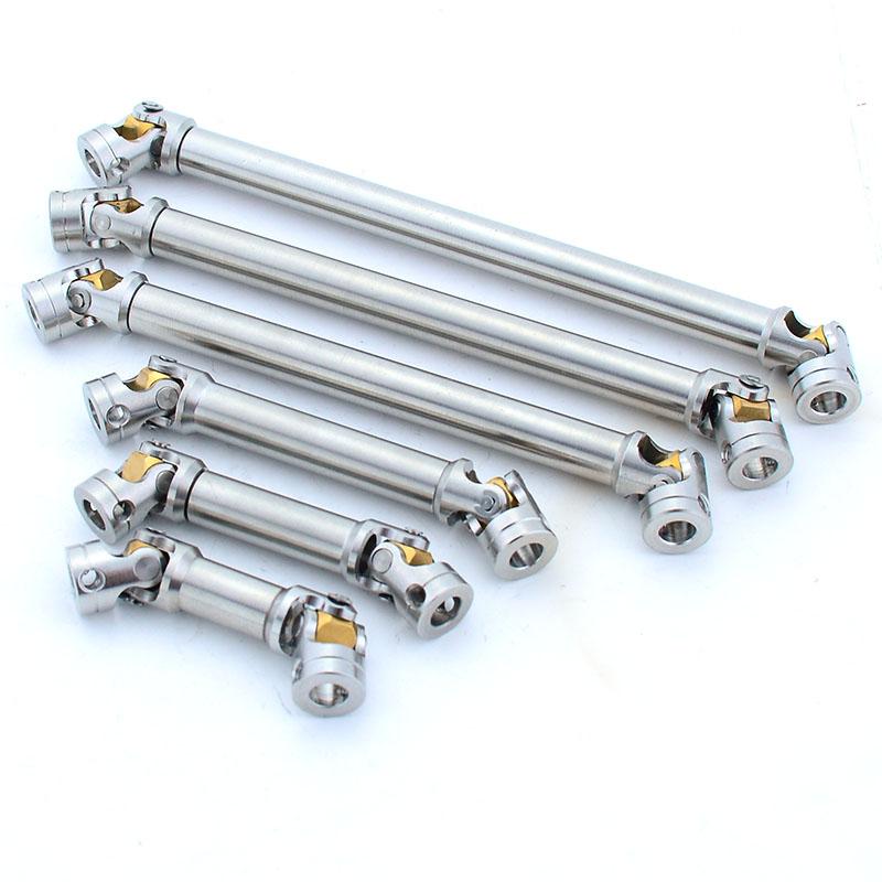 1:14th Scale 45-170mm Metal Transmission Shaft Universal Joint for Tamiya RC Truck Tipper SCANIA 770S VOLVO MAN TGX LESU Car Toy