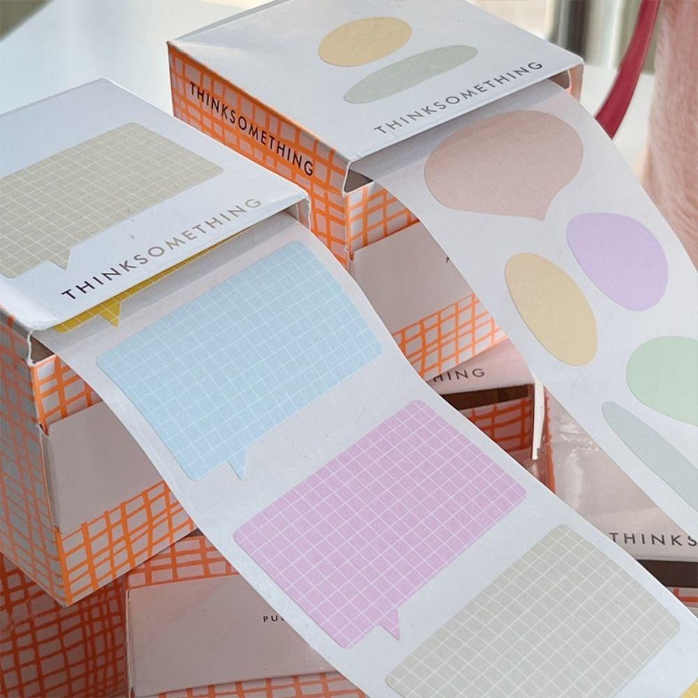 100PCS/Set Pull-out Design Memo Pad Full Adhesive Tearable Notepad  School Office Supplies