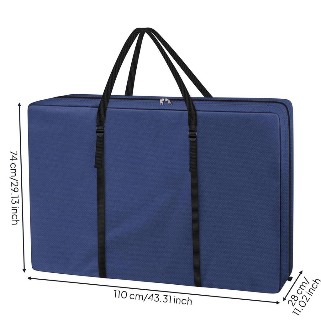 Portable Folding Chair Carry Bag with Handles Zippered Storage
