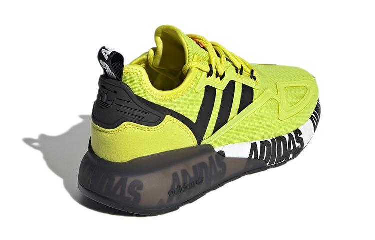 adidas Originals ZX 2K J Низкие Детские Повседневные Кроссовки Желтые FY2638