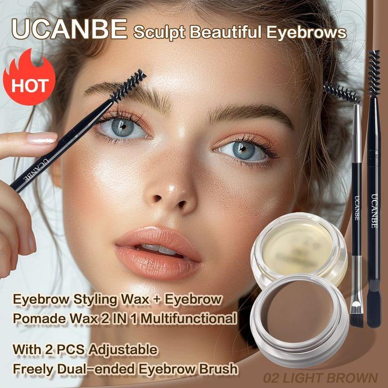 UCANBE - Стереоскопический набор для бровей - 5 цветов