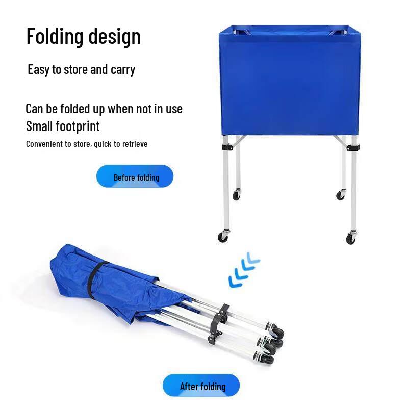 Jundingying Aluminum Alloy Folding Storage Cart