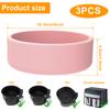 3 шт. Форма для яиц для аэрофритюрницы, силиконовые чашки для пашотницы, антипригарная форма для варки яиц, микроволновая яйцеварка, чашка для яиц, формочка для приготовления закусок для духовки