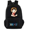 Anime One Piece Backpack for Boy Girl Hildren Back To School Schoolbag Student Kawaii Backpack Luffy Nami Usopp Lightweight Bags