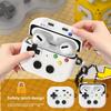Чехол для Airpods Pro 3 с замком и набором для чистки, дизайн «Игровой плеер» для чехла Airpod Pro 3, полностью защитный чехол-накладка с брелоком