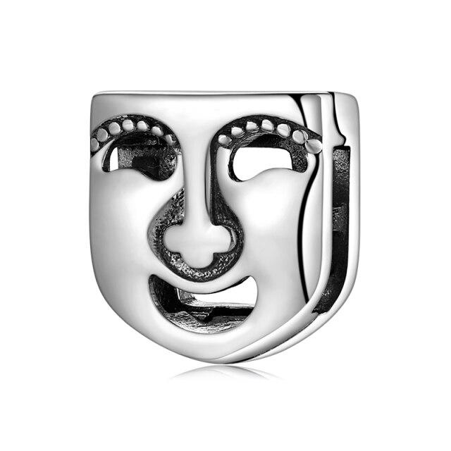 Круглая форма прозрачный Cz 100% настоящее серебро 925 пробы клипсы бусины подходят оригинальные отражения браслет подвески изготовление ювелирных изделий