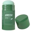 Green Tea Mask Stick Facial Cleanser for Deep Clean Pore Green Tea Mask Whiten Skin