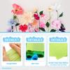 4/8Roll Crepe Paper Roll Soft Paper Streamer Sheet for Craft Flower Making Wrapping Party Birthday Wedding Decoration 4 Colors